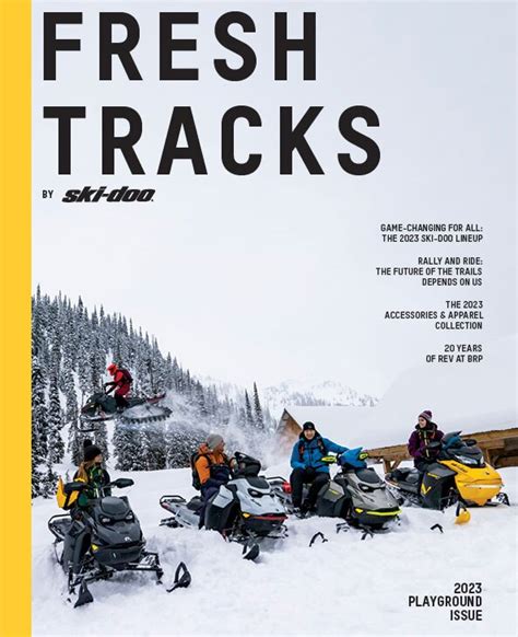 2023 Snowmobiles & Gear Brochures - Ski-Doo