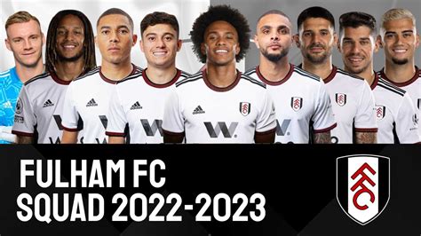 FULHAM FC Squad 2022/23 | FULHAM FC | Premier League - YouTube