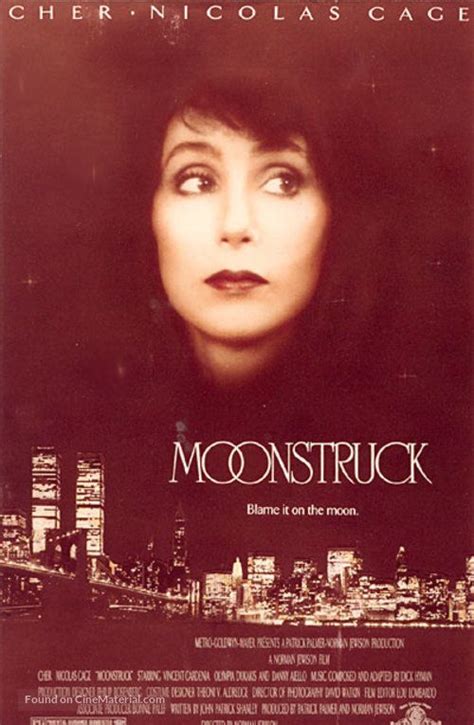 Moonstruck movie poster | Romantic movies, Movie posters, Incredible film