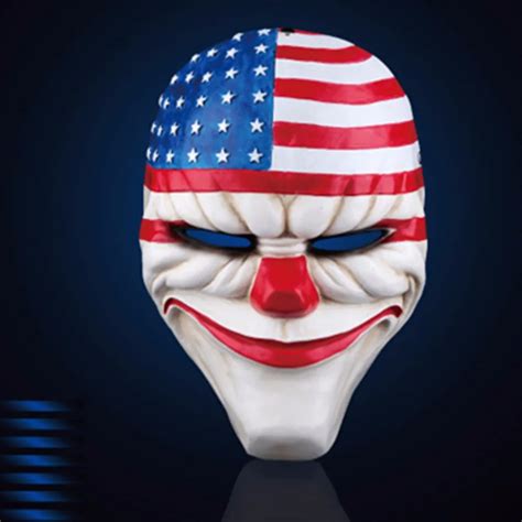 H&D Dallas Mask Payday 2 Replica , Clown mask, For Gamer and Cosplay ...