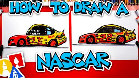 How To Draw A Nascar Race Car - Win Big Sports