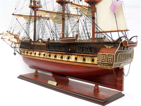 USS Constitution Wooden Model Ship - GN OTW - Premier Ship Models