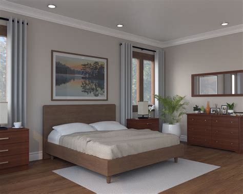 Bedroom Paint Colors With Brown Furniture 7 Best Wall Paint Colors For ...