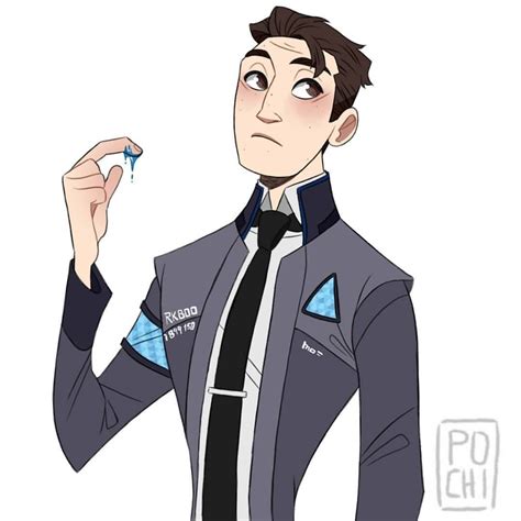 Been a while since I did Connor. #detroitbecomehuman #dbh #connor # ...