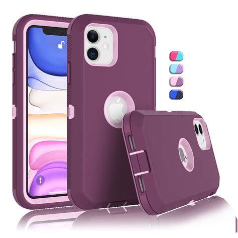 iPhone 11 Cases, Sturdy Phone Case for Apple iPhone 11 6.1", Tekcoo ...