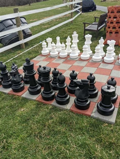 How to Make a Giant Outdoor Chess Set - DIY Danielle®