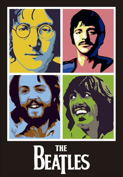 the beatles posters | the beatles_poster Beatles Artwork, Beatles ...