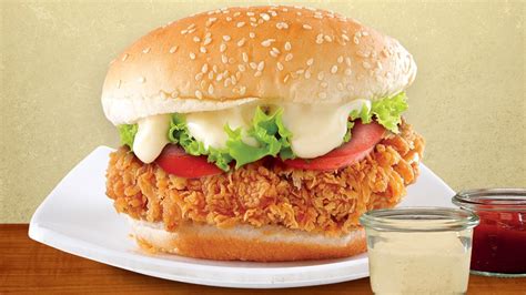 Crispy Fried Chicken Burger - Recipe