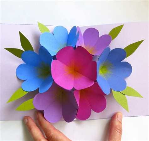 mmmcrafts: made it: MS pop up flower card