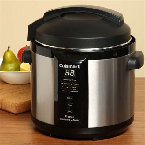 Cuisinart CPC-600FR 1000-watt 6-quart Electric Pressure Cooker ...