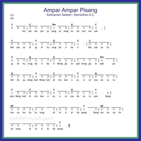 Lirik lagu ampar ampar pisang dan artinya - lasopamanager