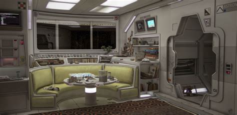 I love the look of the "Alien" spaceship interior. | Spaceship interior ...