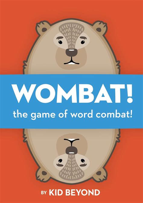 WOMBAT! The game of Word Combat! - Kid Beyond Games | Dungeon Masters Guild