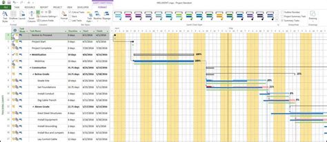 Supreme Ms Project Multiple Timelines Engineering Timeline Template