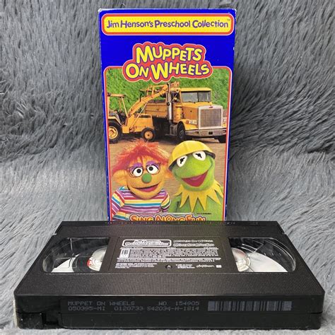 Muppets On Wheels Sing Along Fun VHS 1995 Jim Henson's Preschool ...