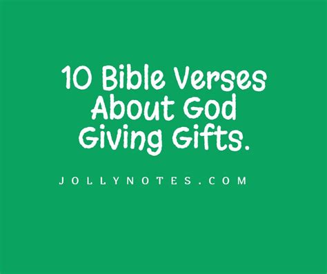 10 Bible Verses About God Giving Gifts, Gifts From God – Beautiful ...