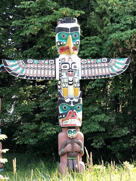 Totem Poles in Stanley Park, Vancouver - A Must See