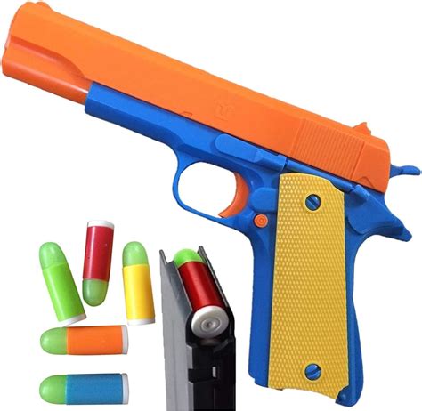 Toys & Hobbies Manual Toy Guns Weapons Pistol Pistola Soft Bullet ...