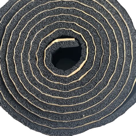 Closed Cell 80kg/M3 Waterproof Fireproof Rubber Foam Insulation Sheet