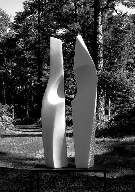 ellipse, Inger Sannes | Modern sculpture, Stone art, Steel sculpture