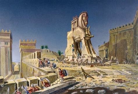 The Trojan Horse in Greek mytholgy - Greek Legends and Myths