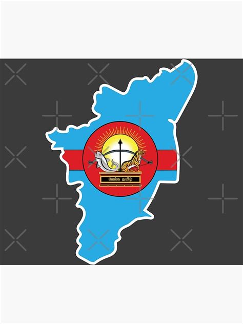 "Tamil Nadu Map flag " Poster for Sale by arstudioz | Redbubble