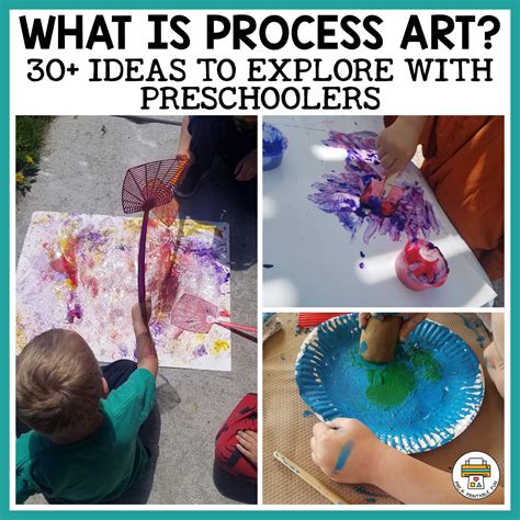 30+ Process Art Ideas to Explore with Preschoolers - Pre-K Printable Fun