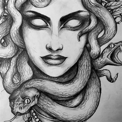 Medusa drawing | Medusa tattoo, Medusa drawing, Sketches