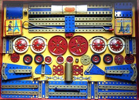 A young engineer's delight . . . | Meccano, Retro toys, Vintage toys