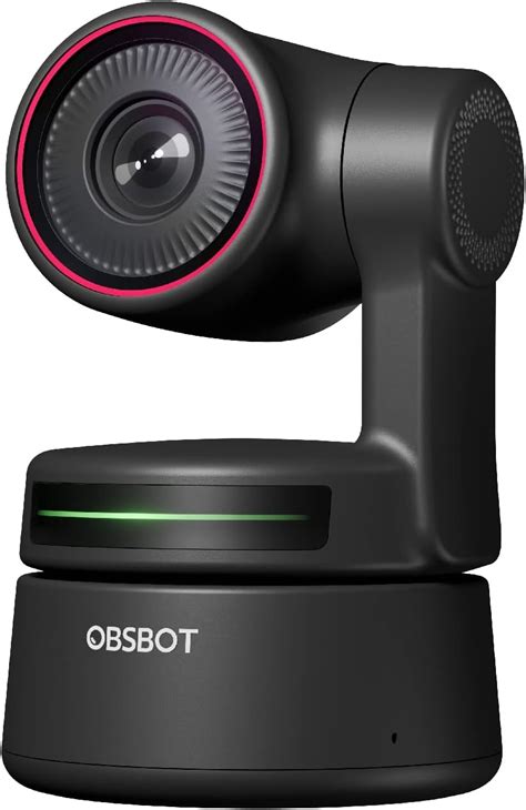 OBSBOT Tiny Webcam 4K PTZ, AI-Assisted Image Adjustment and Auto Focus ...