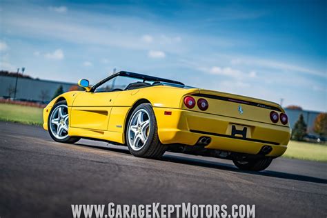 Modena Yellow 1998 Ferrari F355 Spider Is a Gated Dream of Autumn and ...