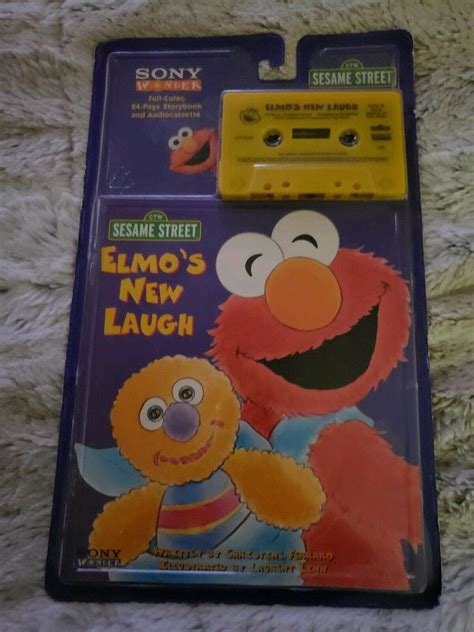 Vintage Sony wonder sesame street Elmo Elmo's New Laugh Book And ...