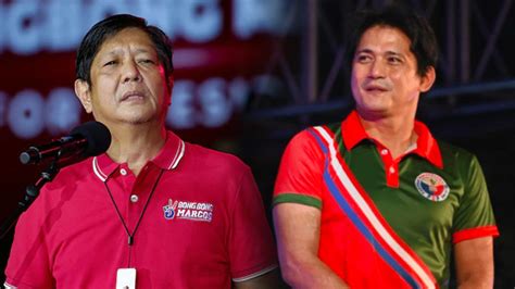 Robin Padilla Reveals Bongbong Marcos Did Not Endorse Him