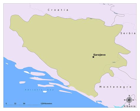 What is the Capital of Bosnia and Herzegovina? | Mappr