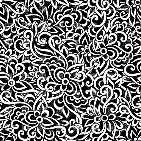 14 Black And White Art Designs Patterns Images - Intricate Black and ...