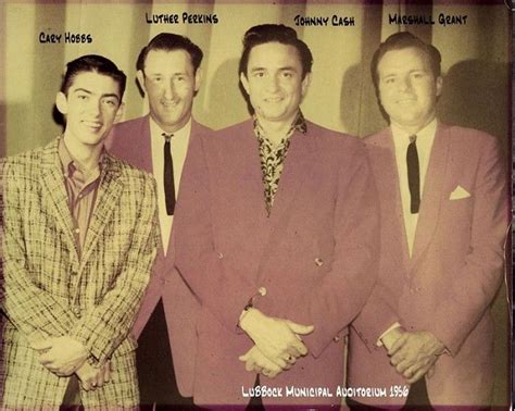 Cary Hobbs, Luther Perkins, Johnny Cash, Marshall Grant 1956 | Johnny ...