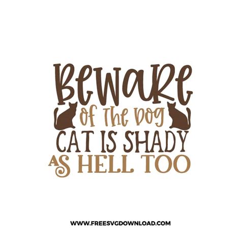 Beware Of the Dog SVG & PNG free dog cut files | Free SVG Download