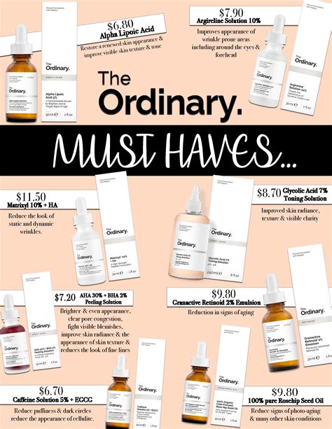 The Ordinary | Skin care routine steps, Skin care routine order, The ...