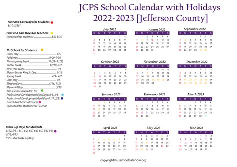 Jcps Calendar 2024-23: A Guide For Parents And Students - Fred Pamela