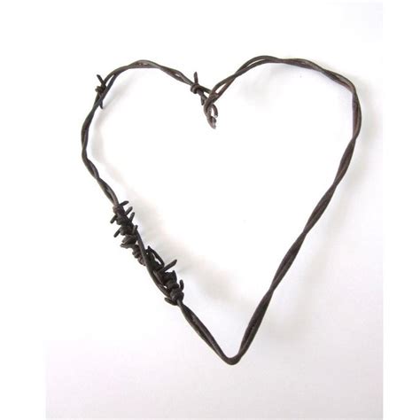 Clip art of Barbed Wire Heart free image download