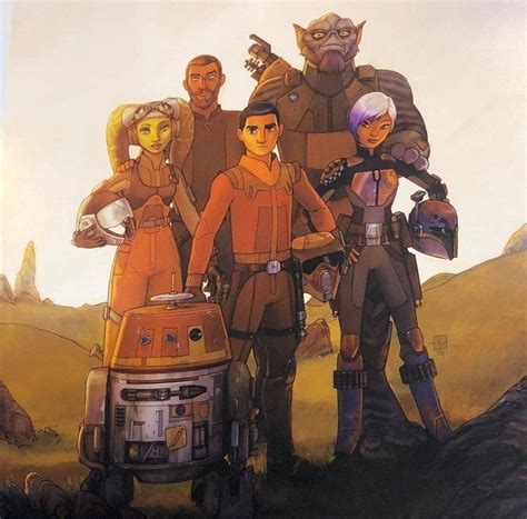 This is the cover artwork for the Art of Star Wars Rebels | Rebels ...