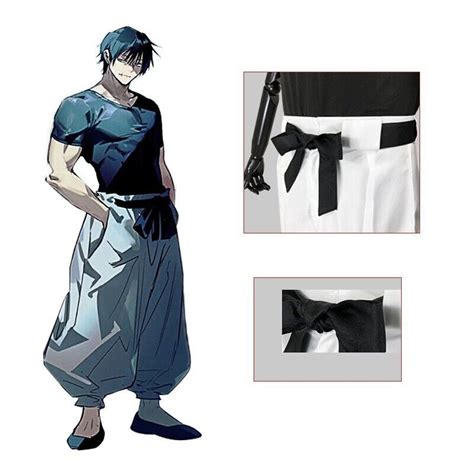 Jujutsu Kaisen Fushiguro Toji Cosplay Costume Men Women Uniform Suit ...