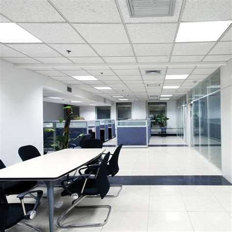 48W Ceiling Suspended Recessed LED Panel White Light Office Lighting ...