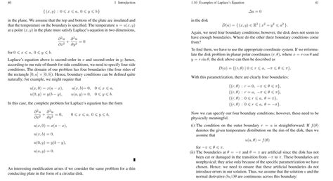 Solved 40 1 Introduction 1.10 Examples of Laplace's Equation | Chegg.com