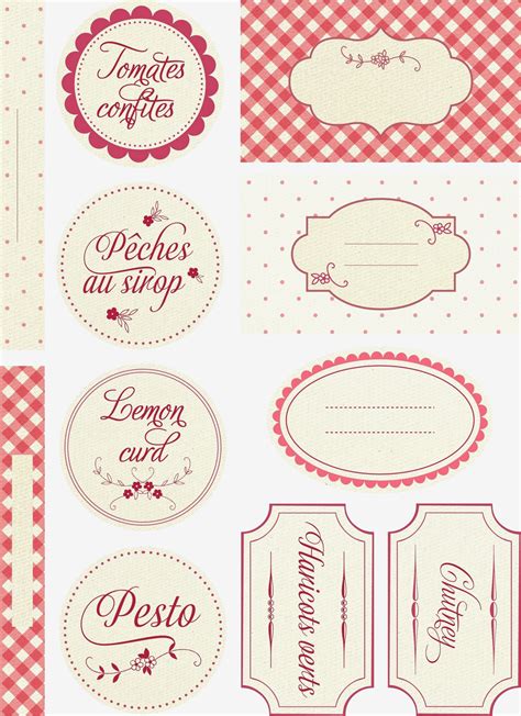 Old Fashioned Free Printable Jam Labels - Printable Templates