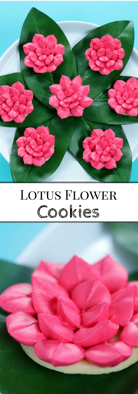 Lotus Flower Cookies From Percy Jackson Recipe