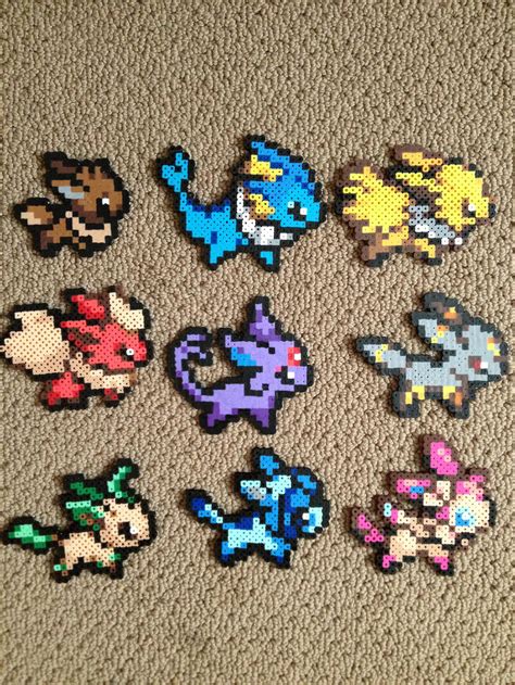 Eeveelution Perler Bead Set By ClayForPay On DeviantArt 2200 | The Best ...