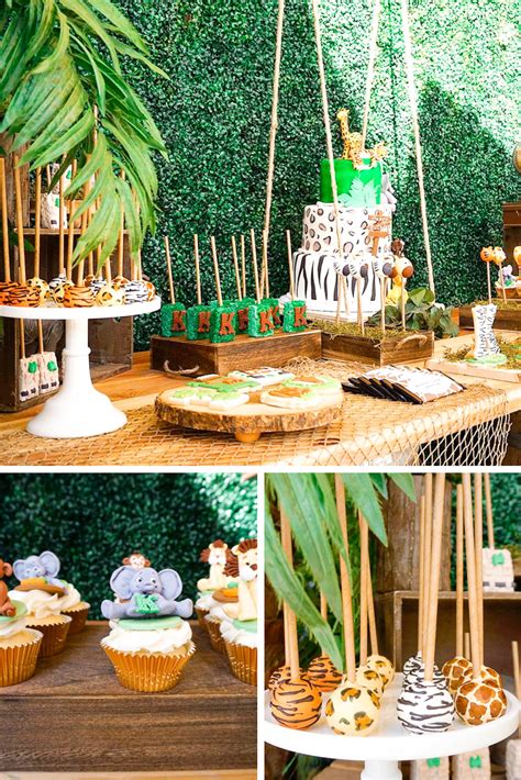 Wild Jungle Safari Birthday Party Theme | Wild birthday party, Safari ...