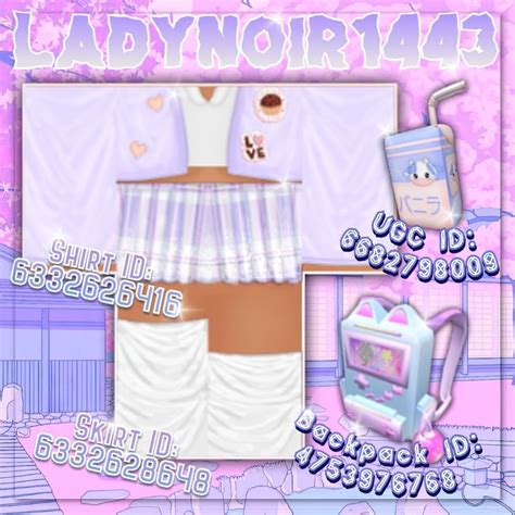 Four Soft Aesthetic Roblox outfits with matching hats/accessories ...