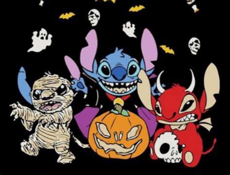 Download Stitch Halloween Wallpaper | Wallpapers.com